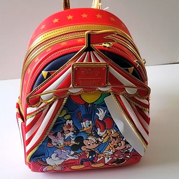 Loungefly Handbags - Loungefly Disney Mickey And Friends Circus Backpack